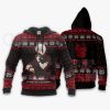 1102 AOP Kakeki Ken Ugly Christmas Sweater VA 2 hoodie font and back - Tokyo Ghoul Merch