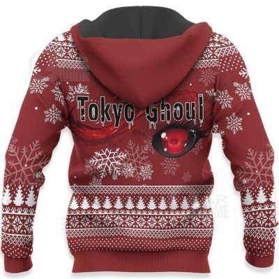 1102 AOP Tokyo Ghoul Ugly Christmas Sweater VA 7 HD Back - Tokyo Ghoul Merch