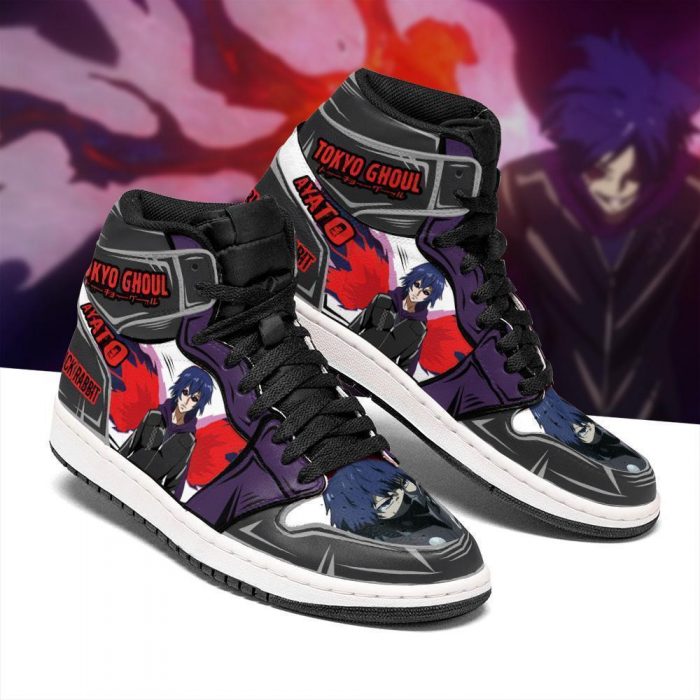 ayato jordan sneakers custom tokyo ghoul anime shoes mn05 gearanime 2 - Tokyo Ghoul Merch