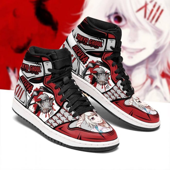 juuzou suzuya jordan sneakers custom tokyo ghoul anime shoes mn05 gearanime 2 - Tokyo Ghoul Merch