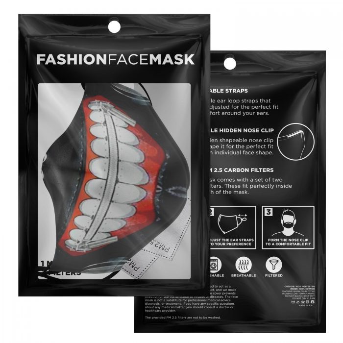 kanekis mask v1 premium carbon filter face mask 386758 - Tokyo Ghoul Merch