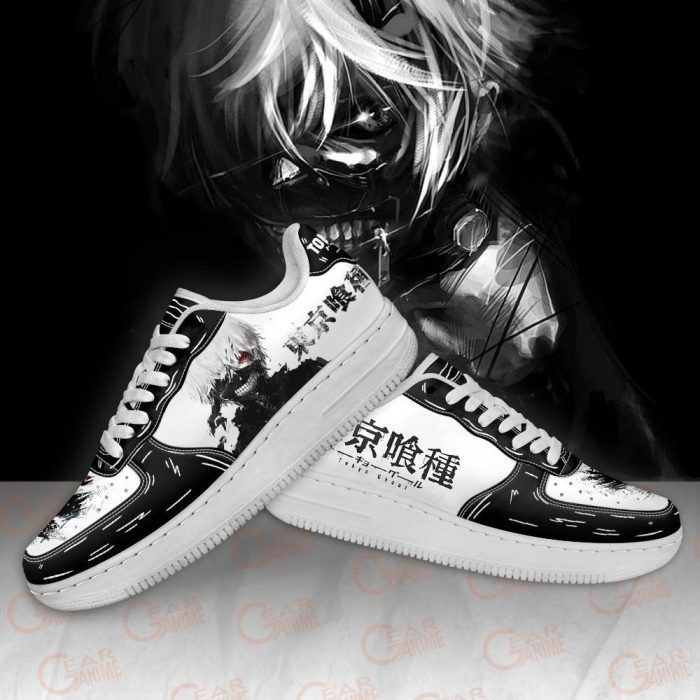 ken kaneki air force shoes tokyo ghoul anime custom shoes pt10 gearanime 4 - Tokyo Ghoul Merch Store