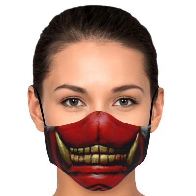 koma mask tokyo ghoul premium carbon filter face mask 917903 - Tokyo Ghoul Merch