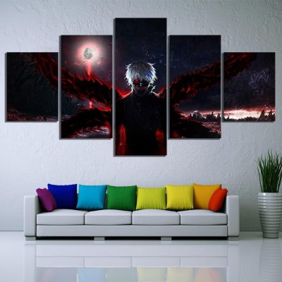 Modern Anime Poster Tokyo Ghoul Kin Muyan Anime HD Print