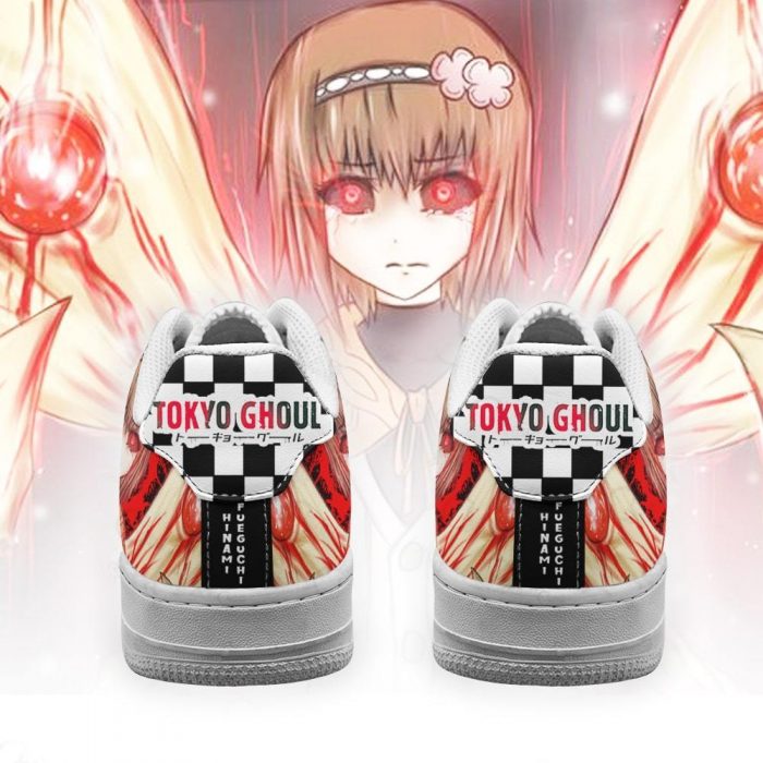 tokyo ghoul hinami air force sneakers custom checkerboard shoes anime gearanime 3 - Tokyo Ghoul Merch Store
