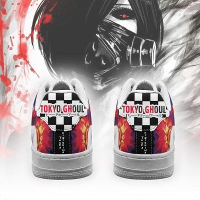 tokyo ghoul touka air force sneakers custom checkerboard shoes anime gearanime 3 - Tokyo Ghoul Merch Store