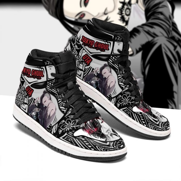 tokyo ghoul uta jordan sneakers custom tokyo ghoul anime shoes mn05 gearanime 2 - Tokyo Ghoul Merch