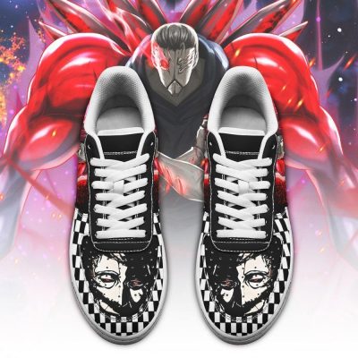 tokyo ghoul yoshimura air force sneakers custom checkerboard shoes anime gearanime 2 - Tokyo Ghoul Merch