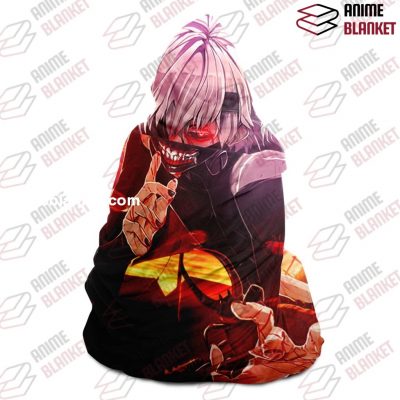 Tokyo Ghoul Hooded Blanket #07 - Aop