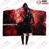 Tokyo Ghoul Hooded Blanket #09 Adult / Premium Sherpa - Aop