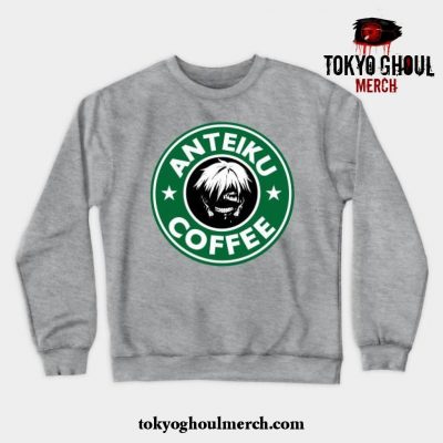 Anteiku Coffee Crewneck Sweatshirt Gray / S
