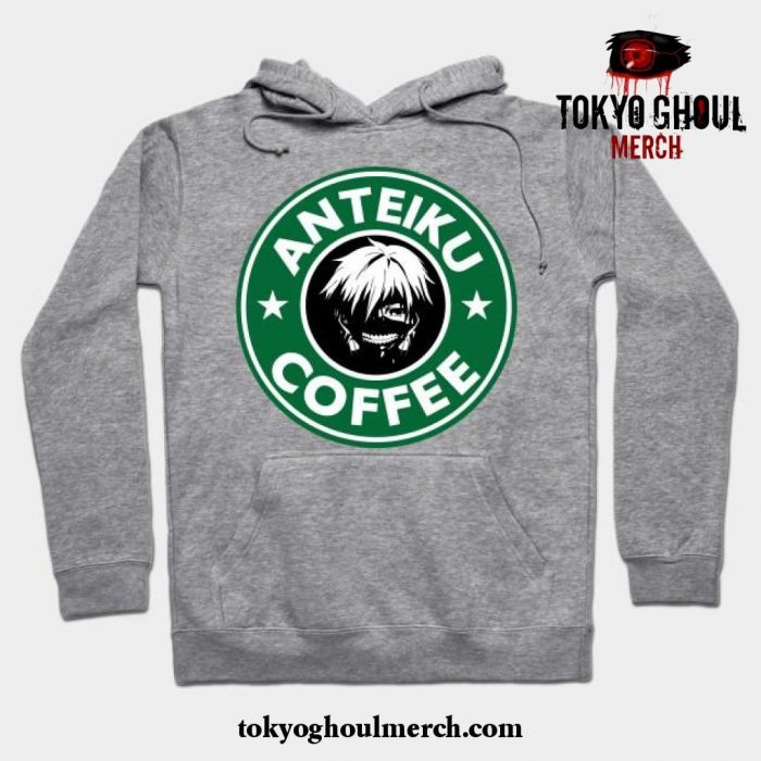 Anteiku Coffee Hoodie Gray / S