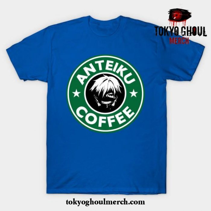 Anteiku Coffee T-Shirt Blue / S