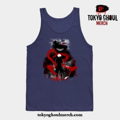 Ghoul Tank Top Navy Blue / S