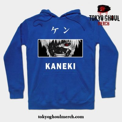 Kaneki Anime Tokyo Ghoul Hoodie Blue / S