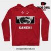 Kaneki Anime Tokyo Ghoul Hoodie Red / S