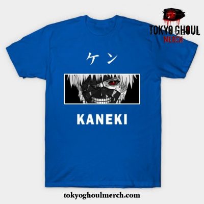 Kaneki Anime Tokyo Ghoul T-Shirt Blue / S
