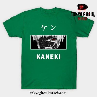 Kaneki Anime Tokyo Ghoul T-Shirt Green / S