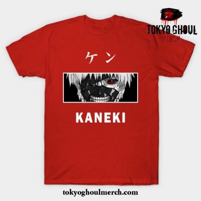 Kaneki Anime Tokyo Ghoul T-Shirt Red / S
