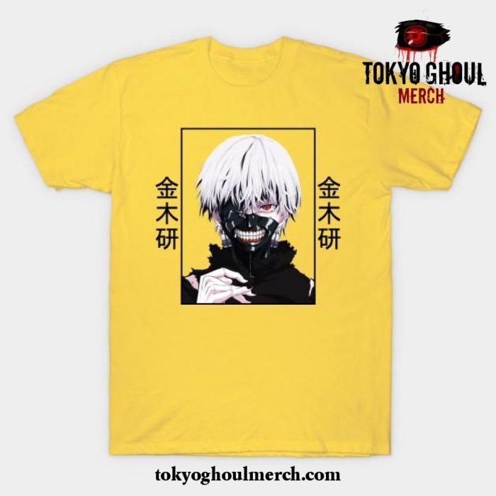 Kaneki Ken T-Shirt Yellow / S