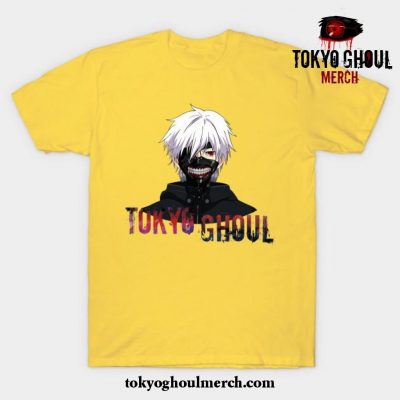 Kaneki Ken Tokyo Ghoul T-Shirt Yellow / S