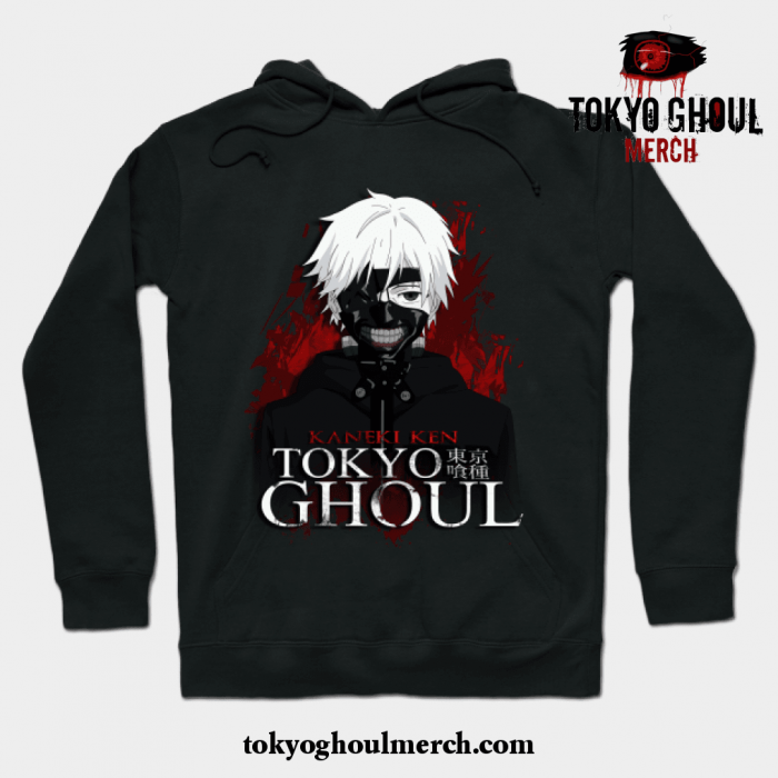 Kaneki Masked Hoodie Black / S