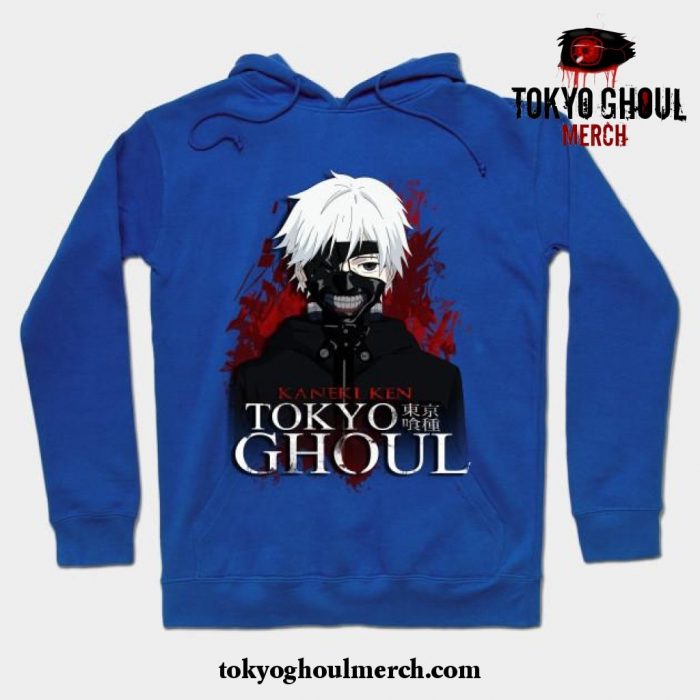 Kaneki Masked Hoodie Blue / S