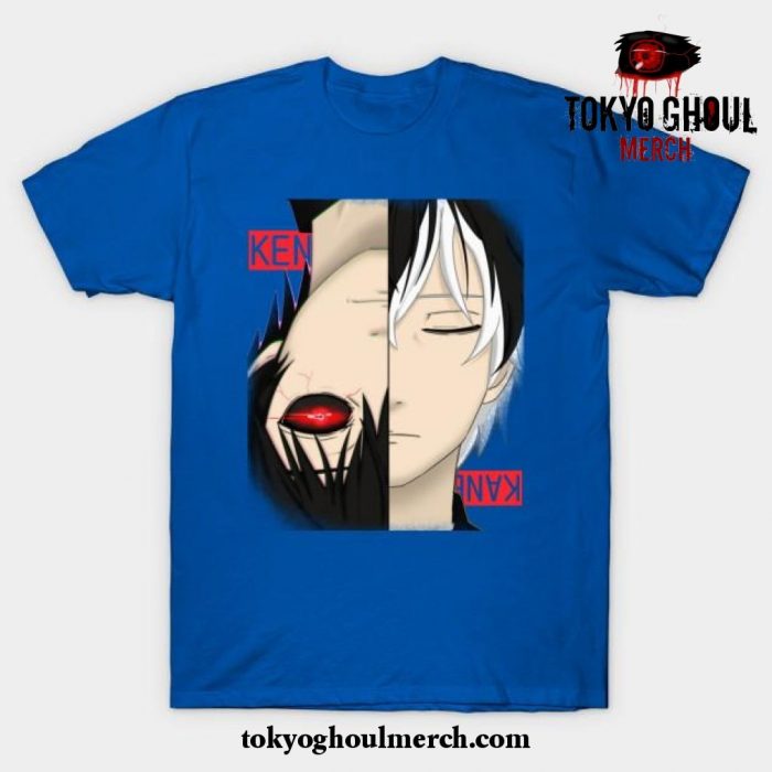 Ken Kaneki × Tokyo Ghoul T-Shirt Blue / S