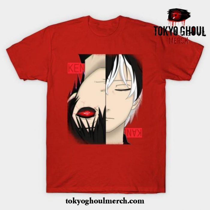 Ken Kaneki × Tokyo Ghoul T-Shirt Red / S