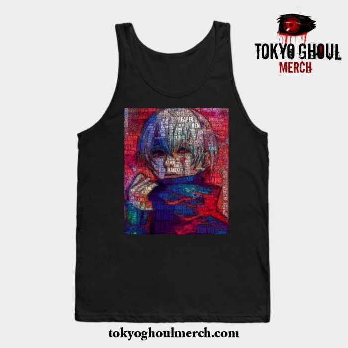 Ken Kaneki Tokyo Ghoul Tank Top Black / S