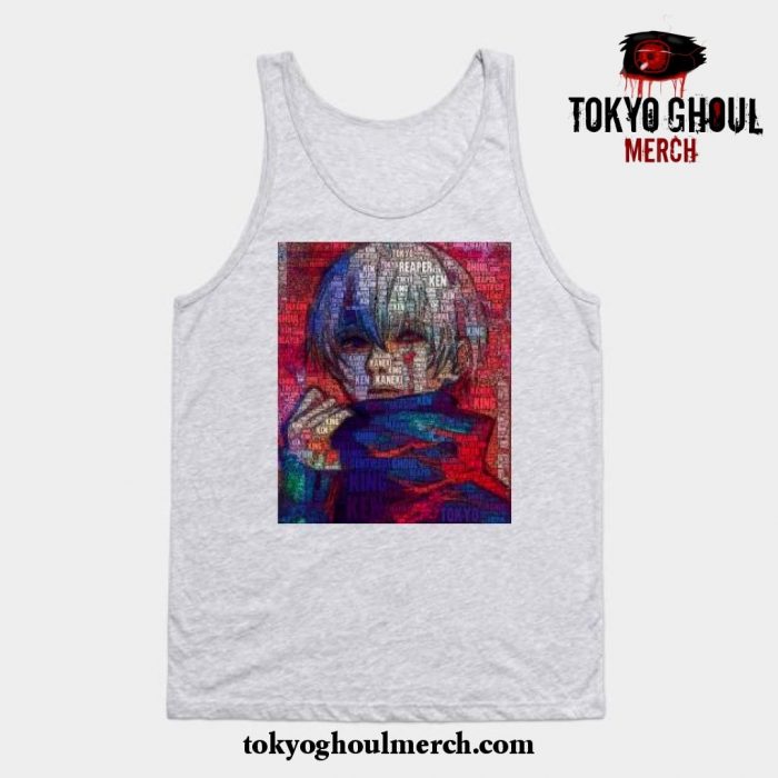 Ken Kaneki Tokyo Ghoul Tank Top Gray / S