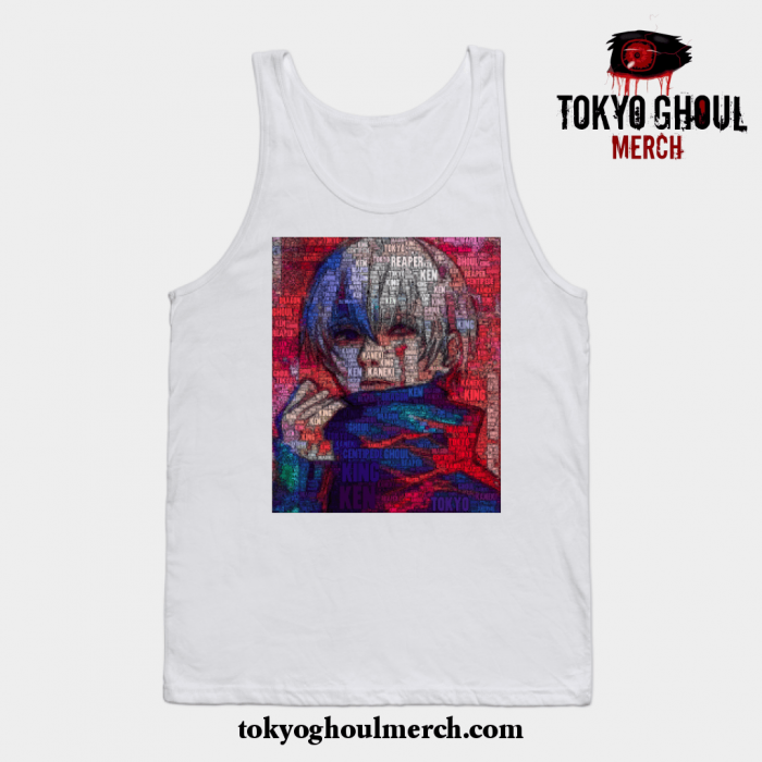 Ken Kaneki Tokyo Ghoul Tank Top White / S