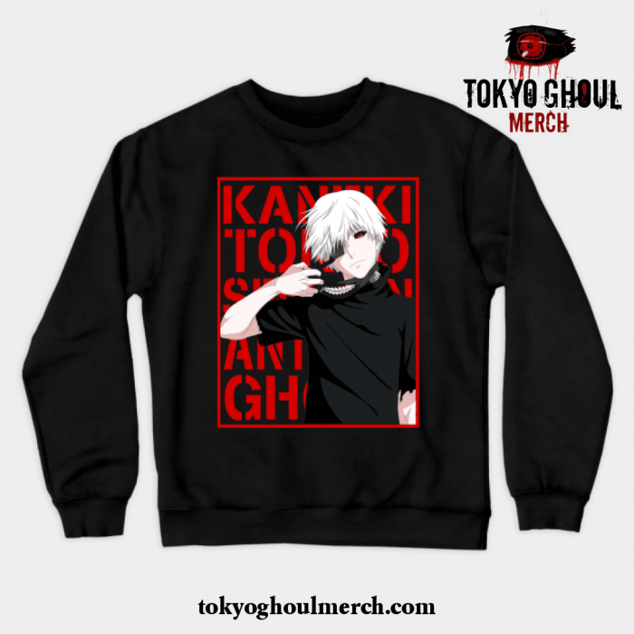 Ken Kaneki V2 Crewneck Sweatshirt Black / S