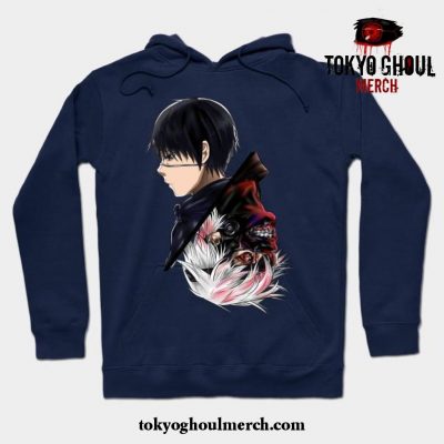 New Design 2021 Kaneki Hoodie Navy Blue / S