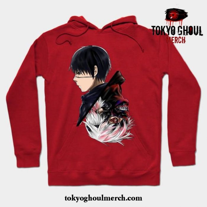 New Design 2021 Kaneki Hoodie Red / S