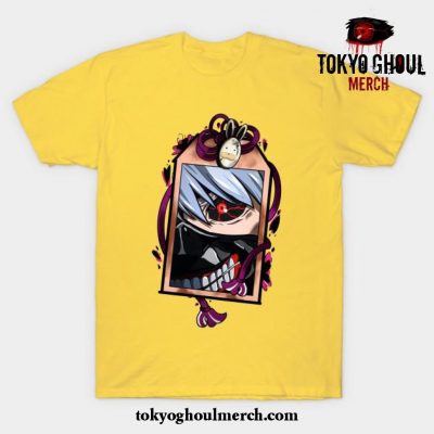 New Style Kaneki T-Shirt Yellow / S