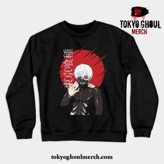 Tokyo Ghoul Anime - Retro Crewneck Sweatshirt Black / S