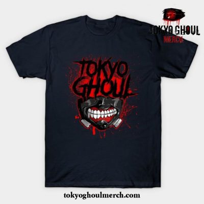 Tokyo Ghoul Blood T-Shirt Navy Blue / S