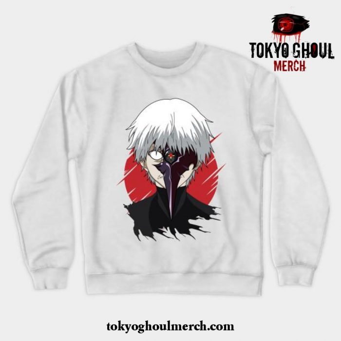 Tokyo Ghoul - Centipede Form Crewneck Sweatshirt White / S