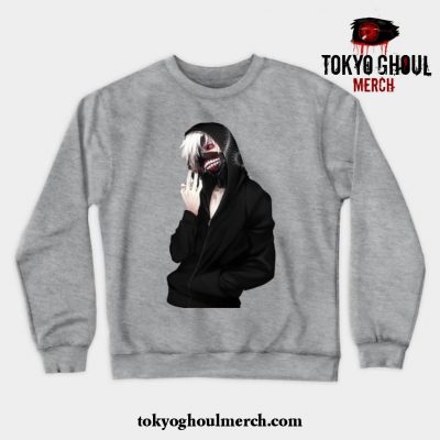 Tokyo Ghoul - Ken-Kaneki Crewneck Sweatshirt Gray / S