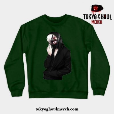 Tokyo Ghoul - Ken-Kaneki Crewneck Sweatshirt Green / S