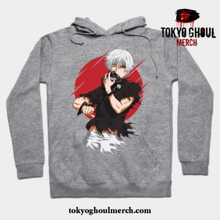 Tokyo Ghoul Ken Kaneki Hoodie Gray / S