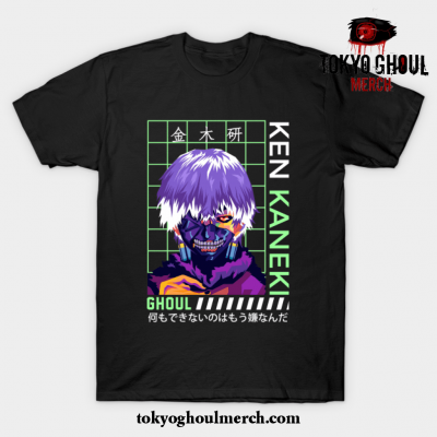 Tokyo Ghoul Ken Kaneki Pop Art T-Shirt Black / S