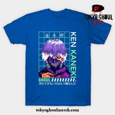 Tokyo Ghoul Ken Kaneki Pop Art T-Shirt Blue / S