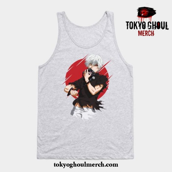 Tokyo Ghoul Ken Kaneki Tank Top Gray / S