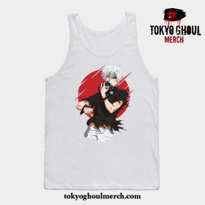 Tokyo Ghoul Ken Kaneki Tank Top White / S