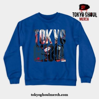 Tokyo Ghoul Logo 2 Sweatshirt Blue / S