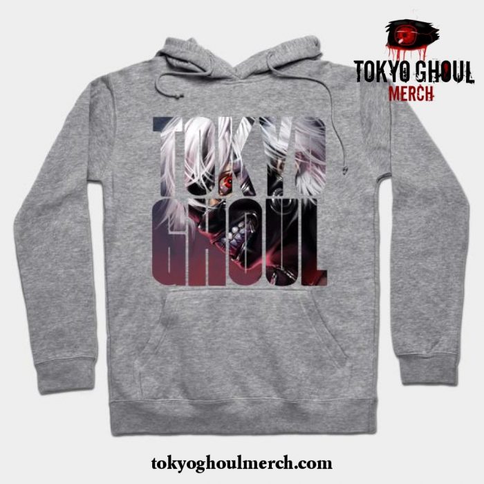 Tokyo Ghoul Logo Hoodie Gray / S