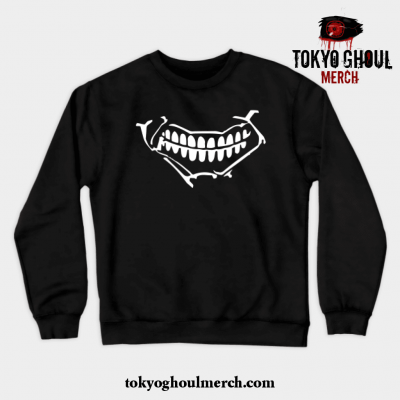 Tokyo Ghoul Smile Crewneck Sweatshirt Black / S