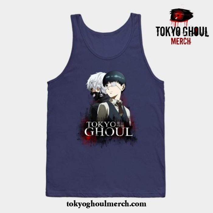 Tokyo Ghoul Tank Top Navy Blue / S